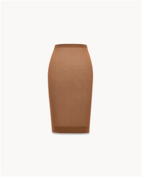 ysl pencil skirt|Pencil Skirt in Knit .